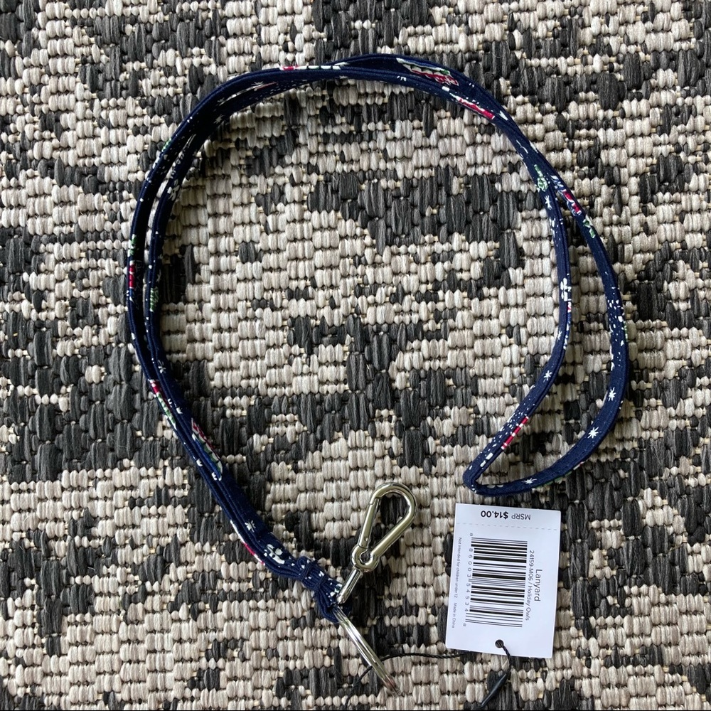 Vera Bradley Lanyard in Holiday Owls